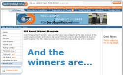 Search Engine Watch - SES Awards Showcase