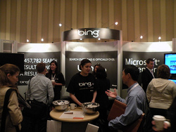Bing booth at SES Toronto 2009